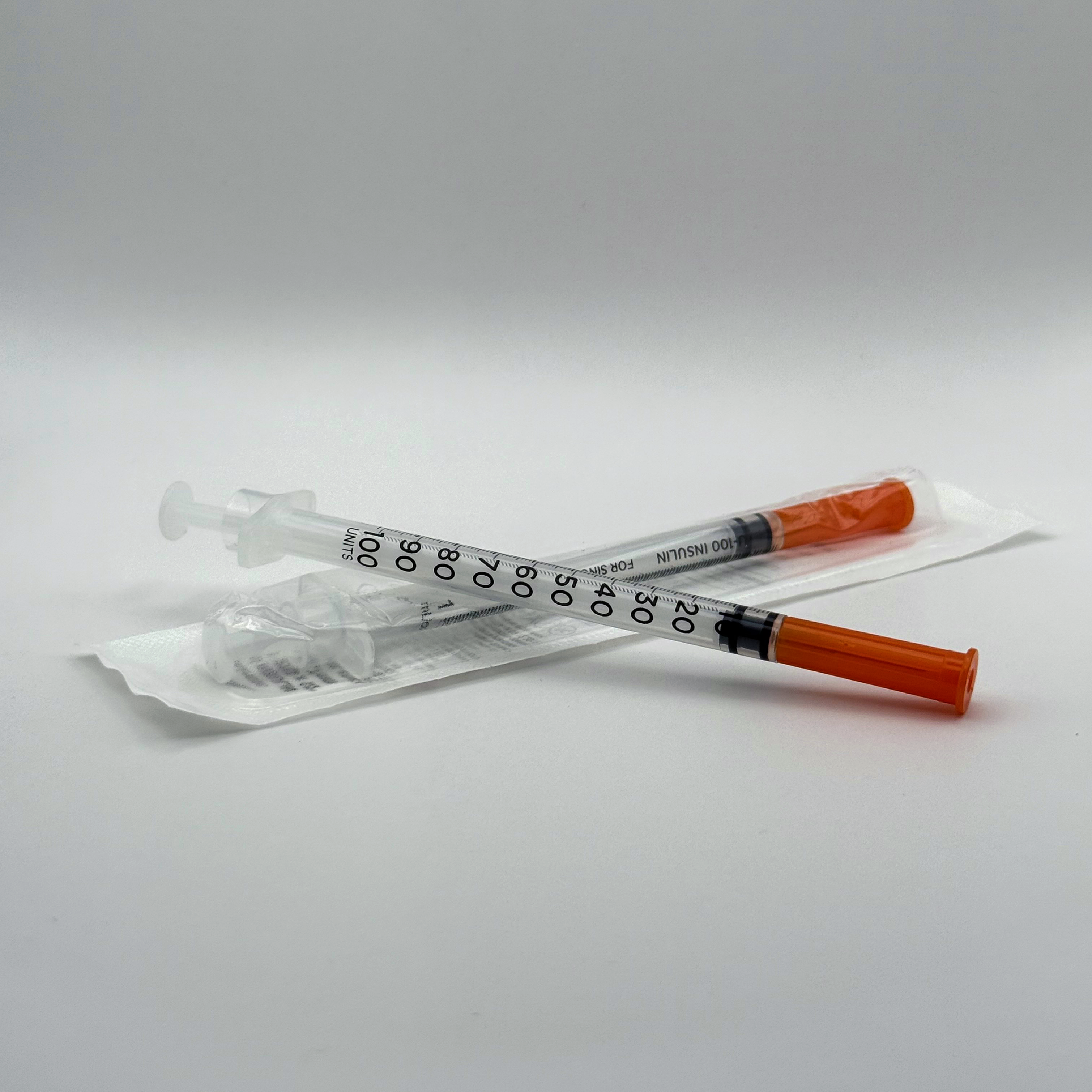 Seringues 1 ml (100 UI) — Pack x25